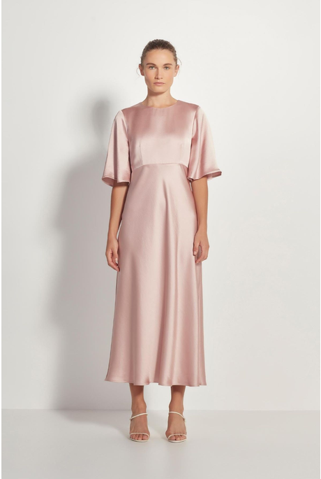 LOU DRESS (POWDER PINK)