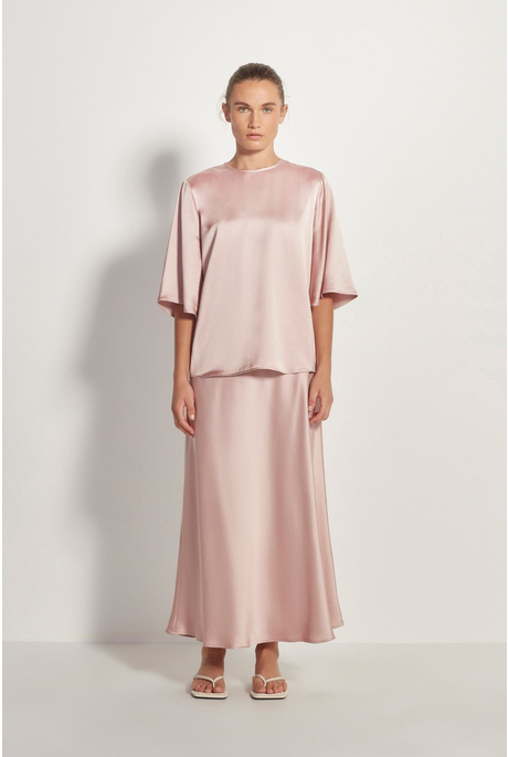 MERCI TEE (POWDER PINK)