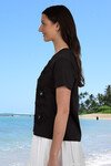 HOURS OF FLOWERS TOP (BLACK)