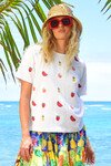 CROSS MY HEART T-SHIRT (WHITE)