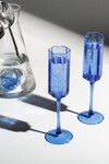 WAVE FLUTE / SET OF TWO (BLUE)