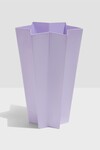 METAL STAR VASE (LILAC)