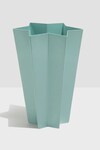 METAL STAR VASE (SAGE)