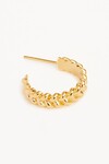 INTERWINED LARGE HOOPS (18K GOLD VERMEIL)