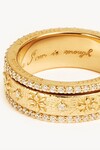 I AM ENOUGH SPINNING MEDITATION RING (GOLD)