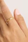 STARDUST RING (18K GOLD VERMEIL)