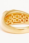 CONNECT WITH YOUR HEART RING (18K GOLD VERMEIL)