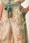 AUGUST RELAXED PANT (KHAKI FLORAL)