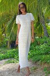 OCEAN EYESDRESS (WHITE)