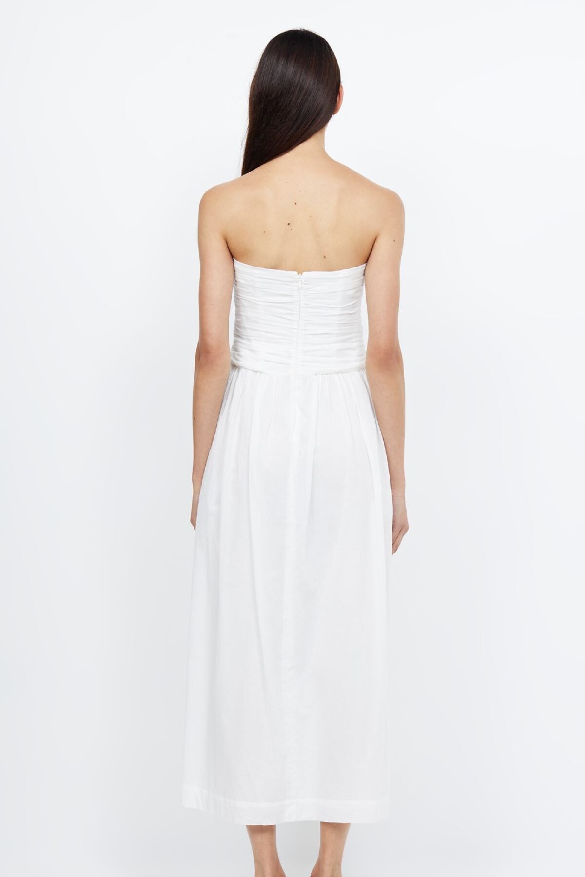 Likely palmer strapless gown online