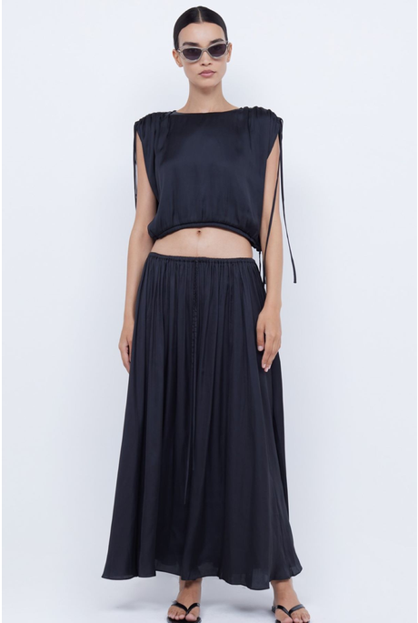 PARADISE CROPPED TOP (BLACK)