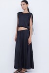 PARADISE CROPPED TOP (BLACK)