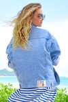 OVERSIZED MODE JACKET (BLUE)
