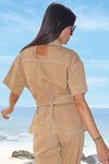 SUITED & BOOTED JACKET (CAMEL)