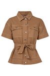 SUITED & BOOTED JACKET (CAMEL)