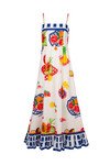 POSTCARDS FROM PORTOFINO DRESS (MULTI)