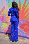 ONE STEP AHEAD TROUSER (BLUE)