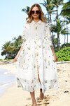PLEATY TREATY DRESS (WHITE)