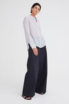 DYLAN SHIRT (NAVY/PALE BLUE PINSTRIPE)