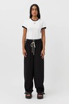 LUCIA MONOGRAM PANT (BLACK)