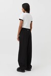 LUCIA MONOGRAM PANT (BLACK)