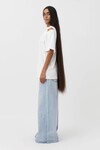 JUNO KNOT TEE (SOFT WHITE)