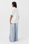 JUNO KNOT TEE (SOFT WHITE)