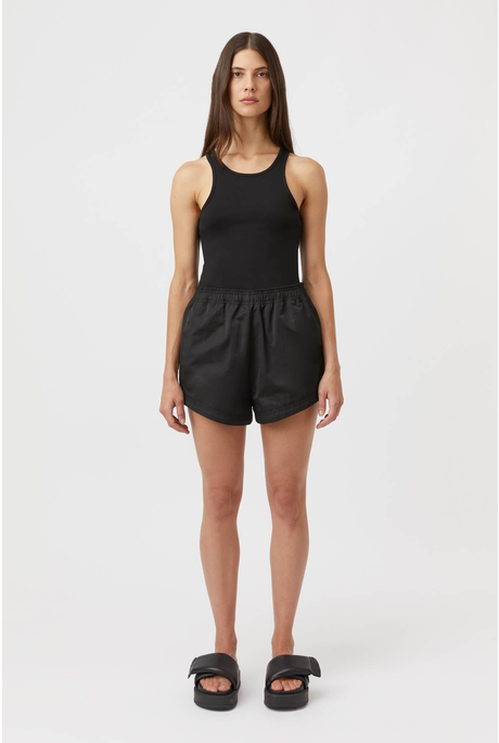 MILES MONOGRAM TANK (BLACK)