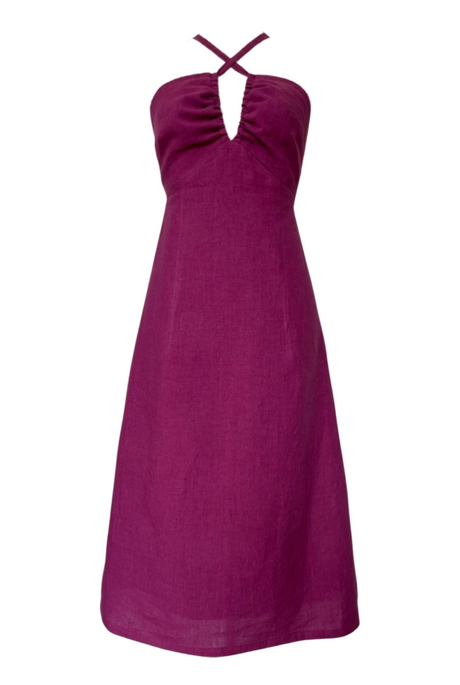 HERE FOR YOU DRESS (MAGENTA)