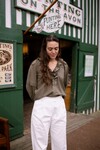 GO WITH THE WIND BLOUSE (MOSS)
