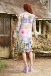 PLEAT ME LATER TUNIC DRESS (PASTEL FLORAL)
