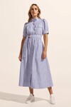 STARLING DRESS (COBOLT STRIPE)