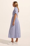 STARLING DRESS (COBOLT STRIPE)