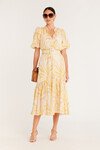 SUNRAY DRESS (YELLOW PRINT)