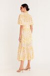 SUNRAY DRESS (YELLOW PRINT)