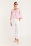 PURE LINEN BLOUSE (PINK)