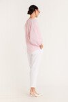 PURE LINEN BLOUSE (PINK)