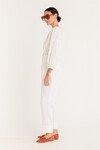 PURE LINEN BLOUSE (WHITE)