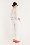 PURE LINEN BLOUSE (WHITE)