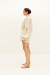 CHAMBER TIE BLOUSE (MULTI)