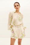 CHAMBER TIE BLOUSE (MULTI)
