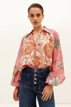 SAMBA BUTTONED BLOUSE (MULTI)
