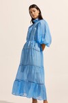 TOAST DRESS (PEACOCK)