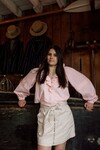 INTO THE WILD SKIRT (IVORY DRILL)