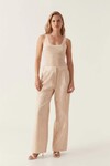 INCANDESCENT SEQUIN PANT (SAND BROWN) 