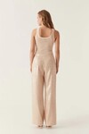 INCANDESCENT SEQUIN PANT (SAND BROWN) 