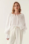 CHARM LE CORSAIRE BLOUSE (IVORY)