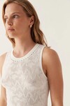 IRIE LACE KNIT TANK (IVORY)