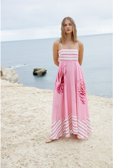 RUE DRESS (ARISA ANTHURIUM)