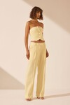 SARA LOW RISE SLOUCH PANT (LEMON)